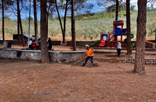 Kurtul Piknik Alanı'nda Kapsamlı Temizlik